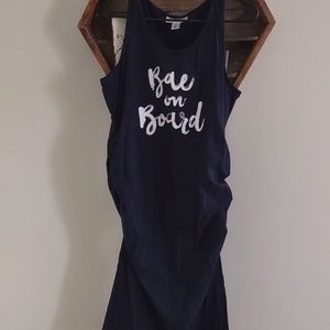NWOT Motherhood Maternity sleeveless dress (M)